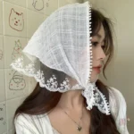 Bandeau en dentelle élégant pour cheveux, style moderne