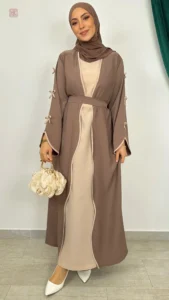 Kimono de Luxe à Noeuds, style raffiné pour toutes occasions