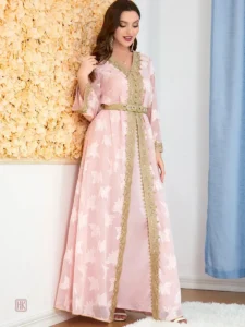 Vêtement traditionnel abaya en kimono pour occasions spéciales