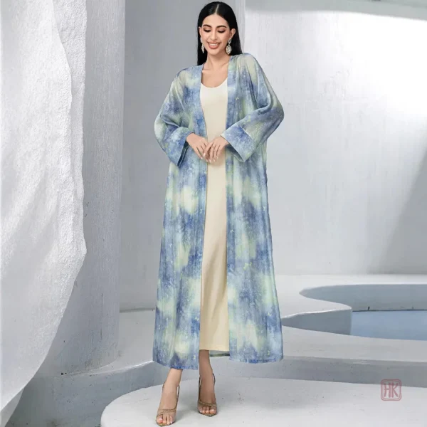 abaya-kimono-et-robe-raffinees-1 Abaya Kimono raffinée pour un style élégant