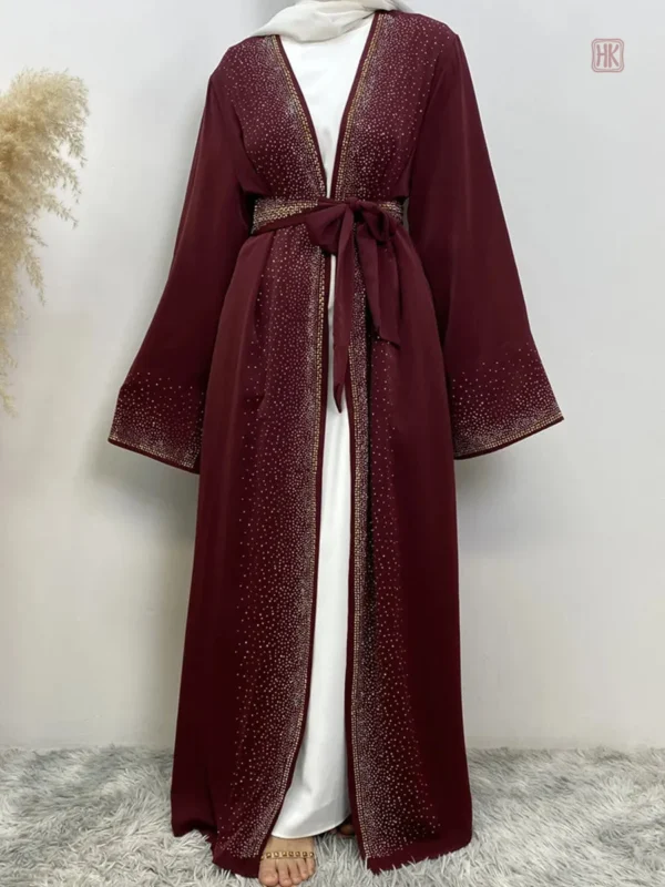 Kimono pailleté pour un look chic et tendance