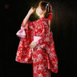 Kimono femme en tissu léger et fluide