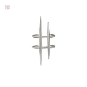 Accessoire tendance, bague originale en style ouvert