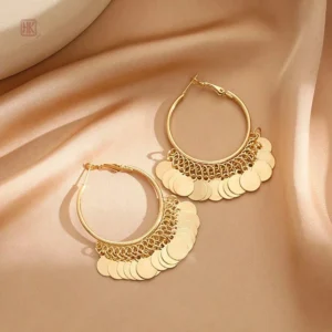 Créoles fantaisie ornées de breloques colorées pour un style unique