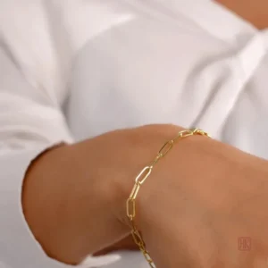 Bracelet Chaîne Trombone tendance pour femme