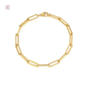 Bijou femme, bracelet chaîne élégant et contemporain