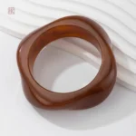 Bijou élégant : bracelet femme en résine vintage