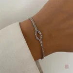 Bracelet Nœud Élégant pour femme, tendance et raffiné