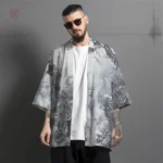 Cardigan Été Féodal en style Kimono pour homme