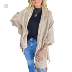 Cardigan léger pour un look bohème