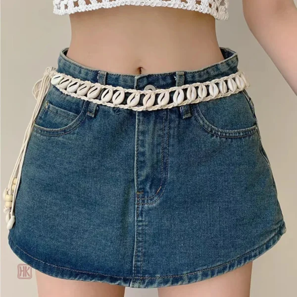 Ceinture coquillage tendance pour femme