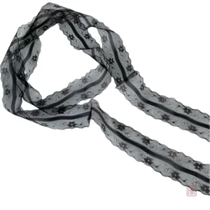 Ceinture élégante en dentelles, accessoire mode féminin