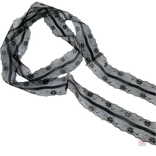 Ceinture élégante en dentelles, accessoire mode féminin