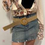 Ceinture Boho large pour un look tendance