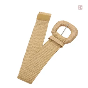 Accessoire mode : ceinture tressée pour un look stylé