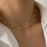 Chaîne à perles raffinée pour un look tendance et élégant