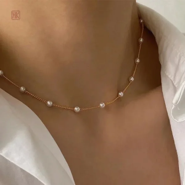 chaine-a-perles-raffine-1 Chaîne à perles raffinée pour un look tendance et élégant