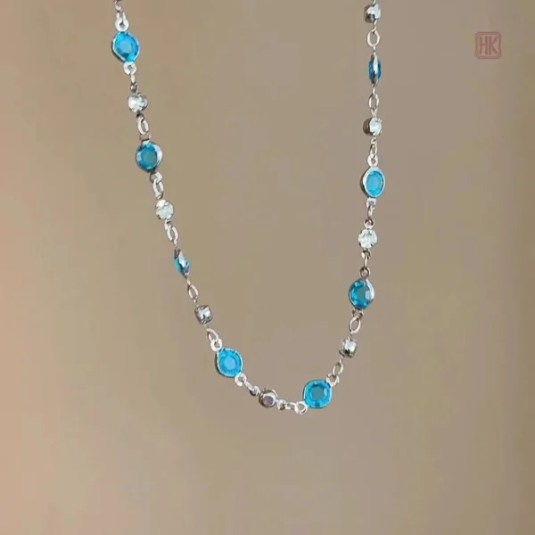 Bijoux en turquoise avec pierres rondes et design élégant