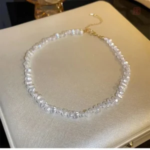 Bijoux en perles uniques, parfaits pour un look féminin