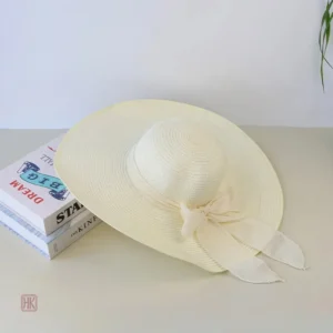 Accessoire estival : chapeau femme à nœud