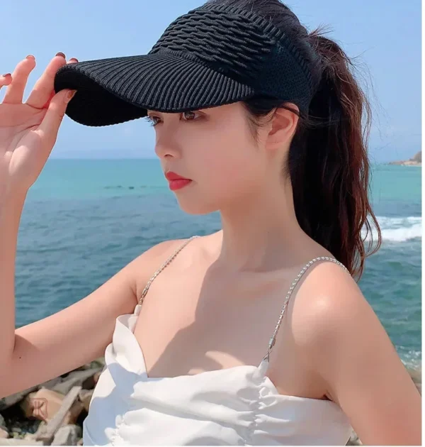 Accessoire d'été : chapeau à visière stylé