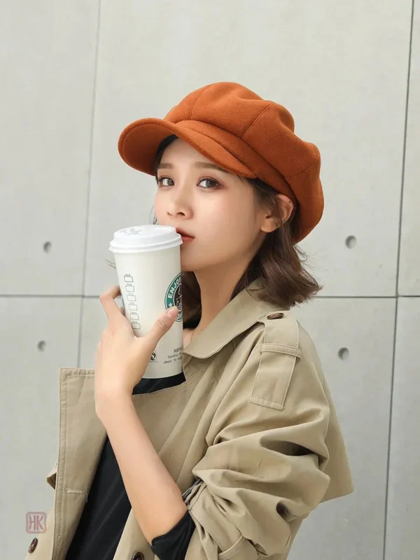 Béret mode femme, parfait pour les journées ensoleillées