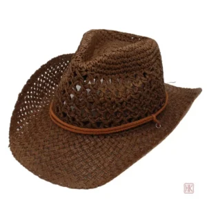 Chapeau cowboy pour femme, protection solaire estivale