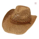 Chapeau femme été, look cowboy chic et décontracté
