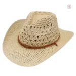 Chapeau d'extérieur pour femme, ambiance western estivale