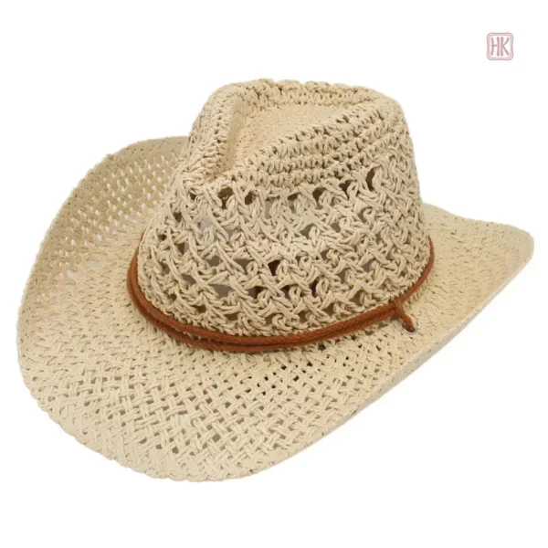 Chapeau d'extérieur pour femme, ambiance western estivale