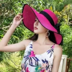 Chapeau d'été femme, parfait pour la plage