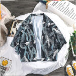 Veste kimono bleue, idéale pour un look tendance et confortable