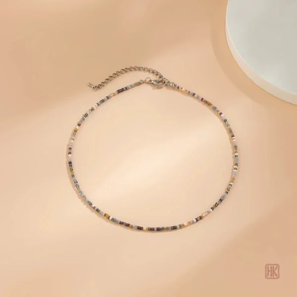 Collier de perles aux inspirations bohèmes