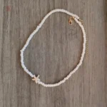 Bijou féminin en perles, design étoile de mer