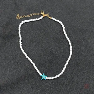 Collier élégant pour femme avec motif marin