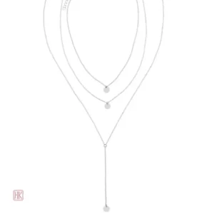 Bijou femme élégant, collier à pendentifs ronds