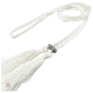 Corde à franges, accessoire féminin moderne