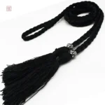 Ceinture originale avec franges pour femme