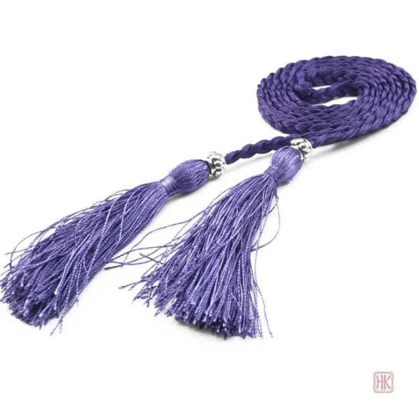 Corde tressée à franges, ajout de style
