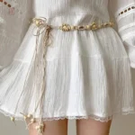 Corde vintage tendance pour femme, style coquille