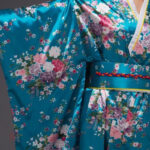 Kimono traditionnel avec ceinture obi