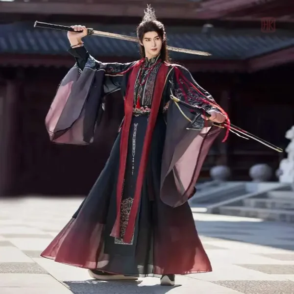 deguisement-kimono-samourai-1 Déguisement Kimono Samouraï pour homme