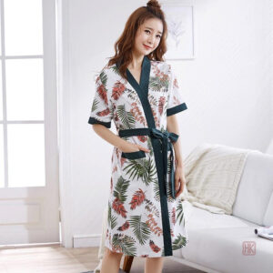 Kimono Déshabillé en Coton pour Femme