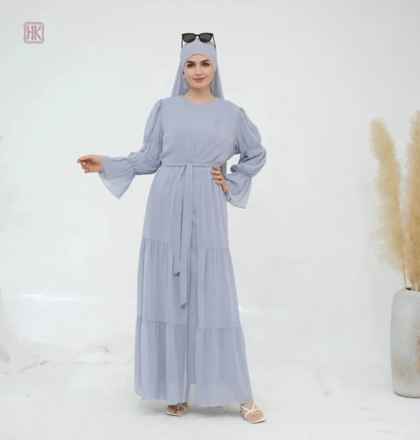 Abaya voilée chic pour toutes occasions