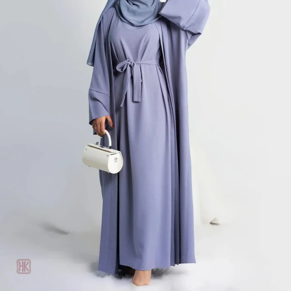 Ensemble kimono abaya, design sophistiqué et moderne