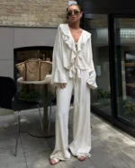 Ensemble Kimono Froufrous élégant et féminin