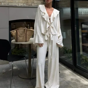 Ensemble Kimono Froufrous élégant et féminin