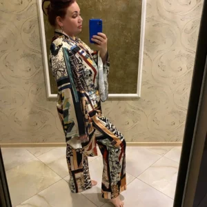 Kimono léger à motifs bohèmes pour un look tendance