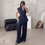 Kimono léger à manches courtes, style décontracté