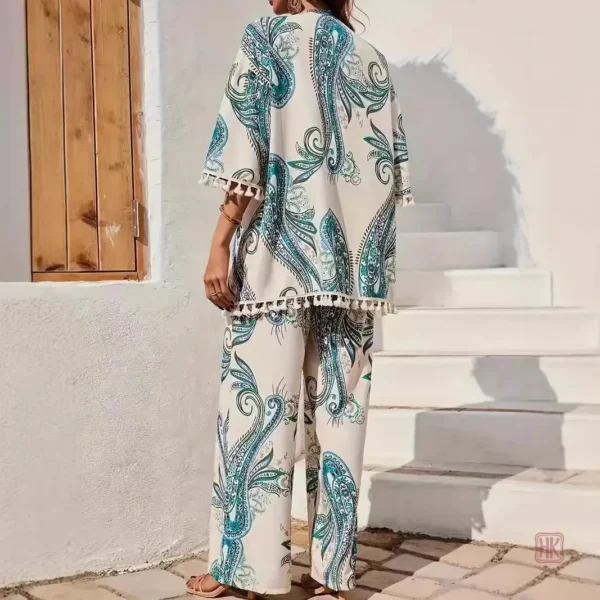 Ensemble léger et tendance, idéal pour un look décontracté
